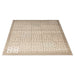 Beige Contemporary Deco Tiles Rug - Texas - Bargainia.com