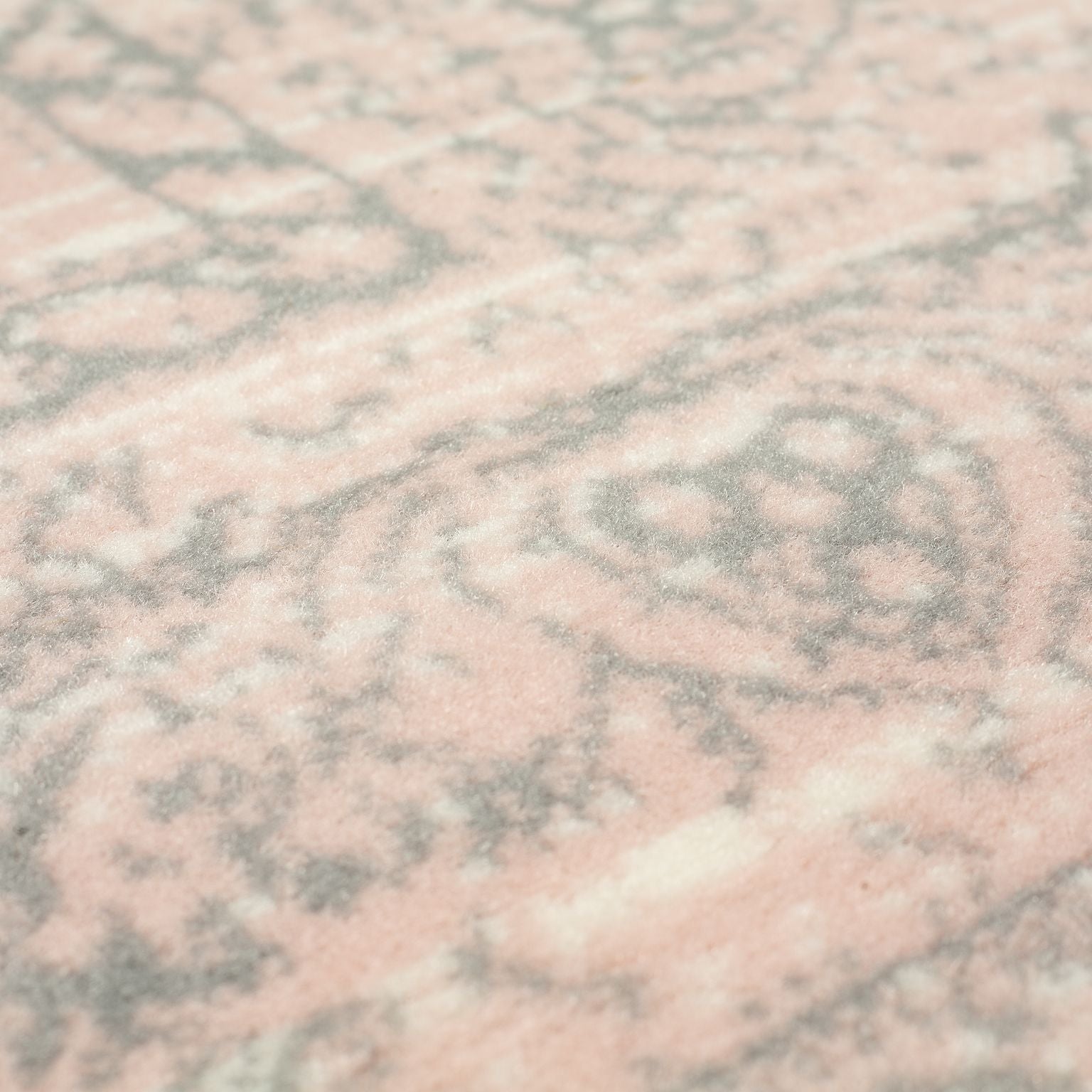 Pink Contemporary Faded Oriental Motifs Rug - Texas - Bargainia.com