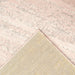 Pink Contemporary Faded Oriental Motifs Rug - Texas - Bargainia.com