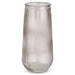 Brown Glass Ribbed Vase - 30cm 4036812411600 bargainia-com