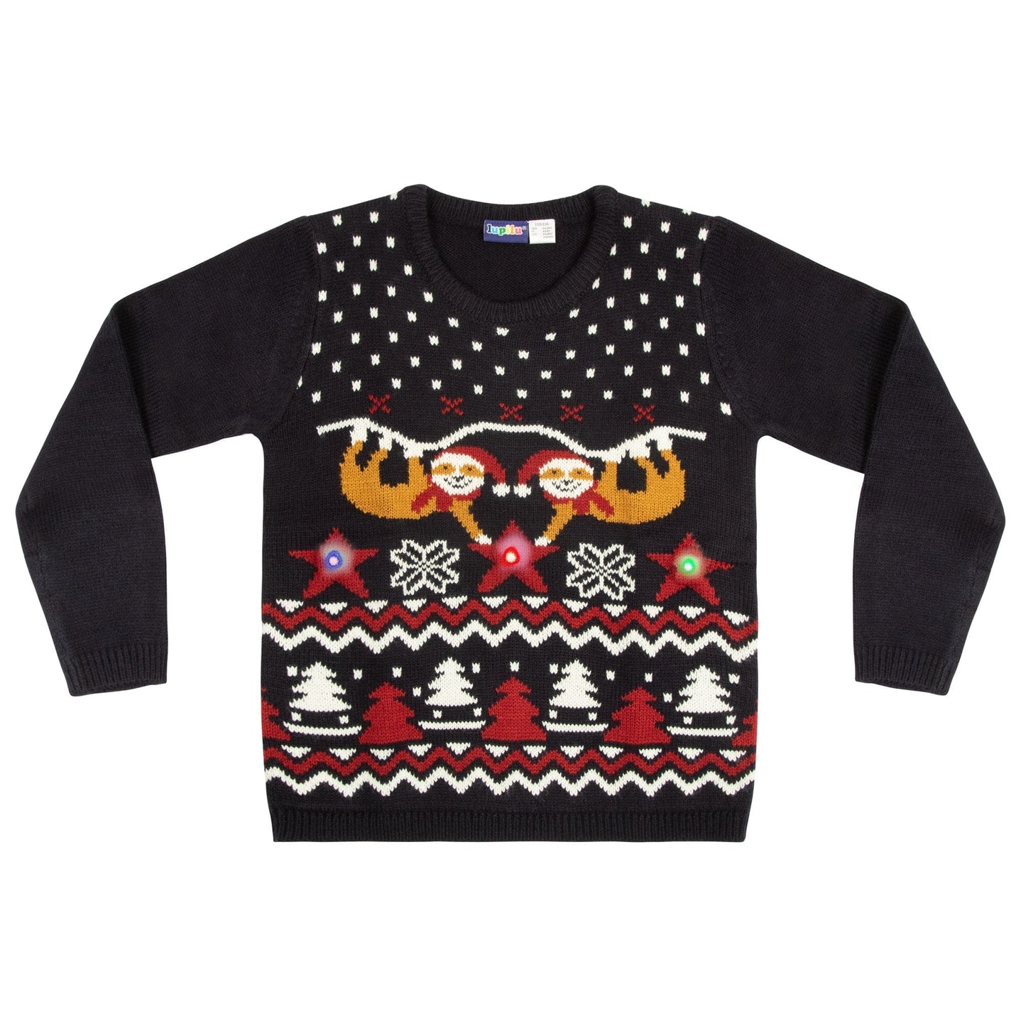 Christmas LED Light Up Navy Sloth Jumper - 2-4 Years 4056233558111