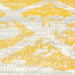 Mustard Contemporary Faded Tiles Design Rug  - Texas - Bargainia.com