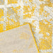 Mustard Contemporary Faded Tiles Design Rug  - Texas - Bargainia.com