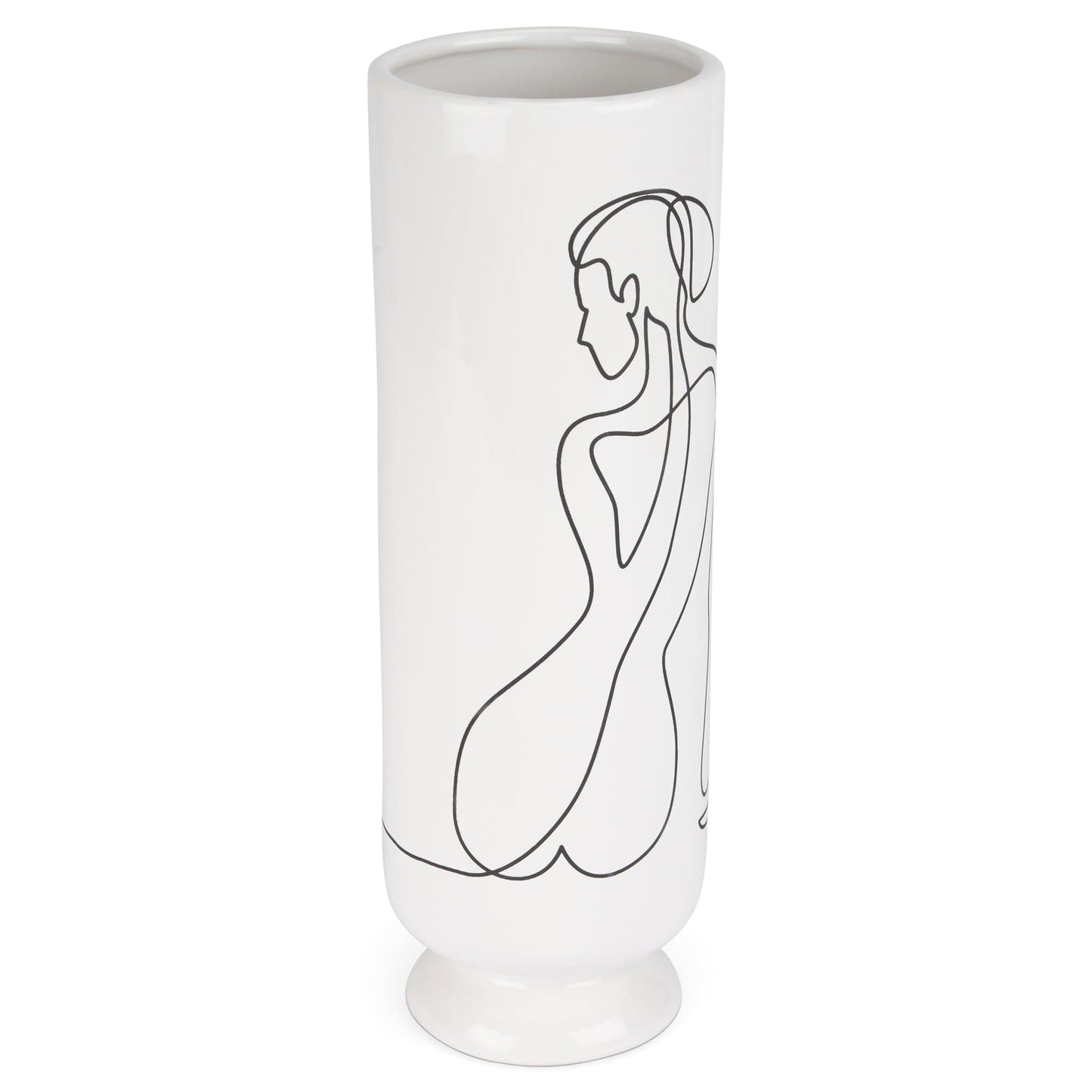 Female Silhouette Vase - Assorted Sizes bargainia-com