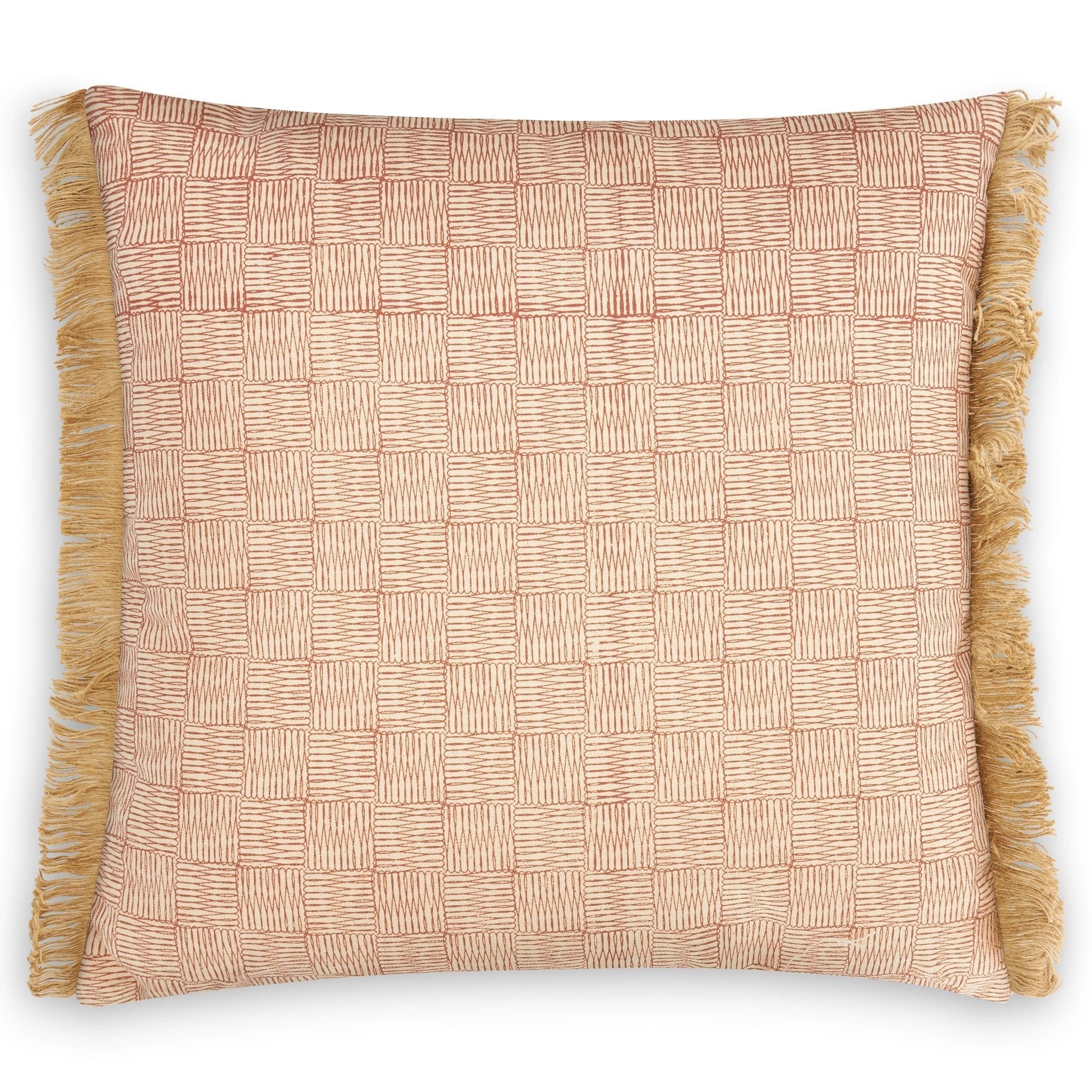 Fero Redwood Fringed Cushion - 45 x 45cm 8714503347105 only5pounds-com