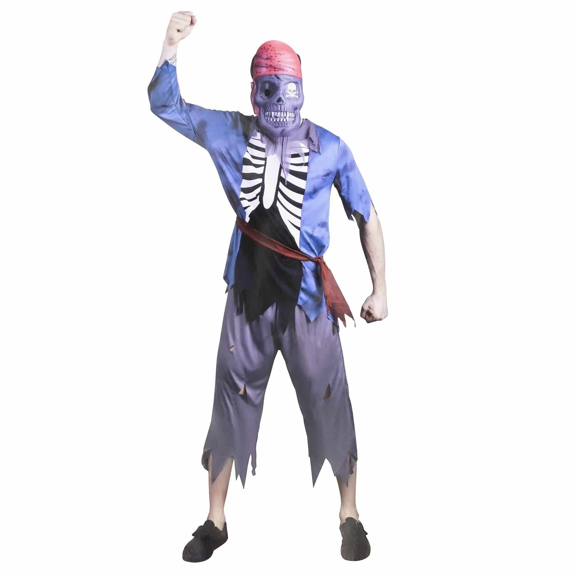 Halloween Costume - Men's - Skeleton Pirate - XL 8718964023516 only5pounds-com