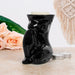 Kneeling Female Body Wax & Oil Warmer - Black 5010792486482 bargainia-com