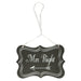 ''Mrs. Right'' Wedding Decoration - Black 8719202581195