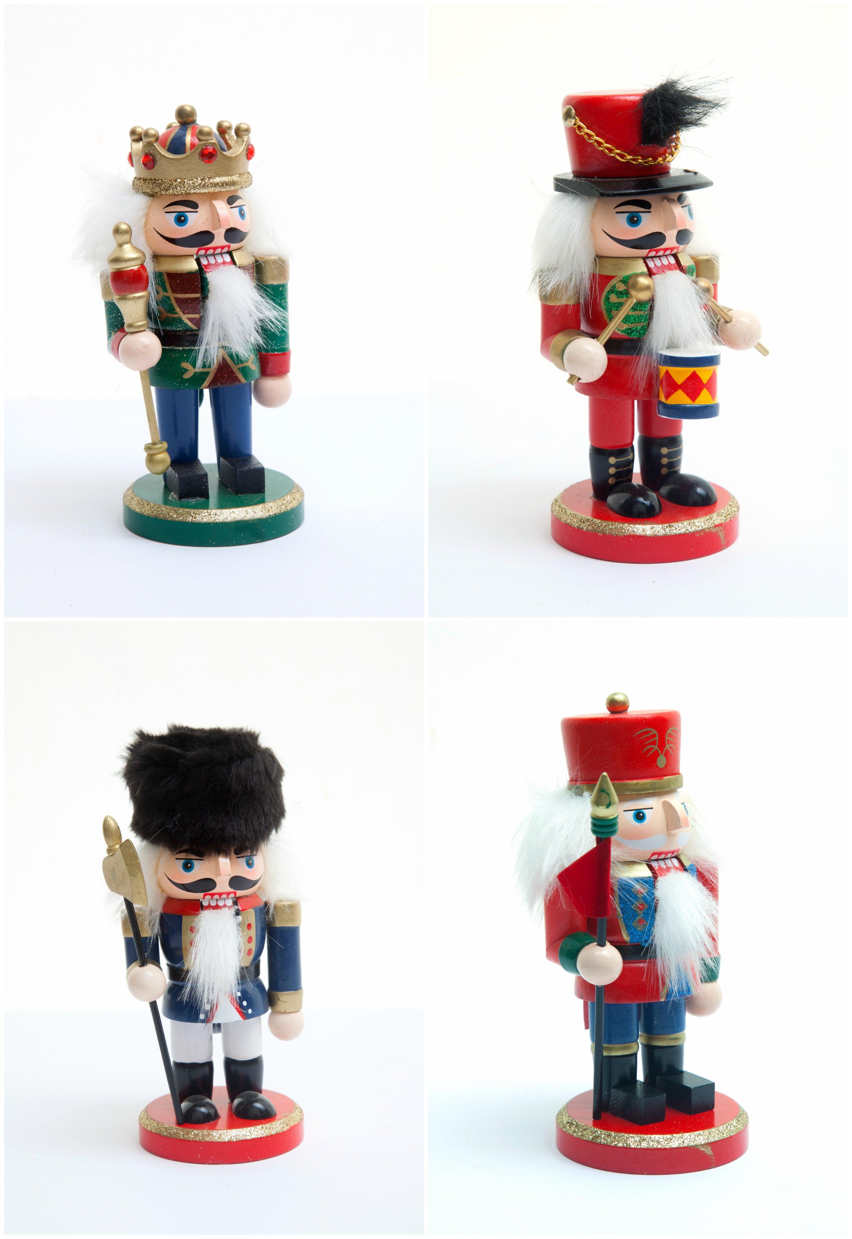 Assorted Wooden Nutcracker - 20cm-5056150210153-Bargainia.com