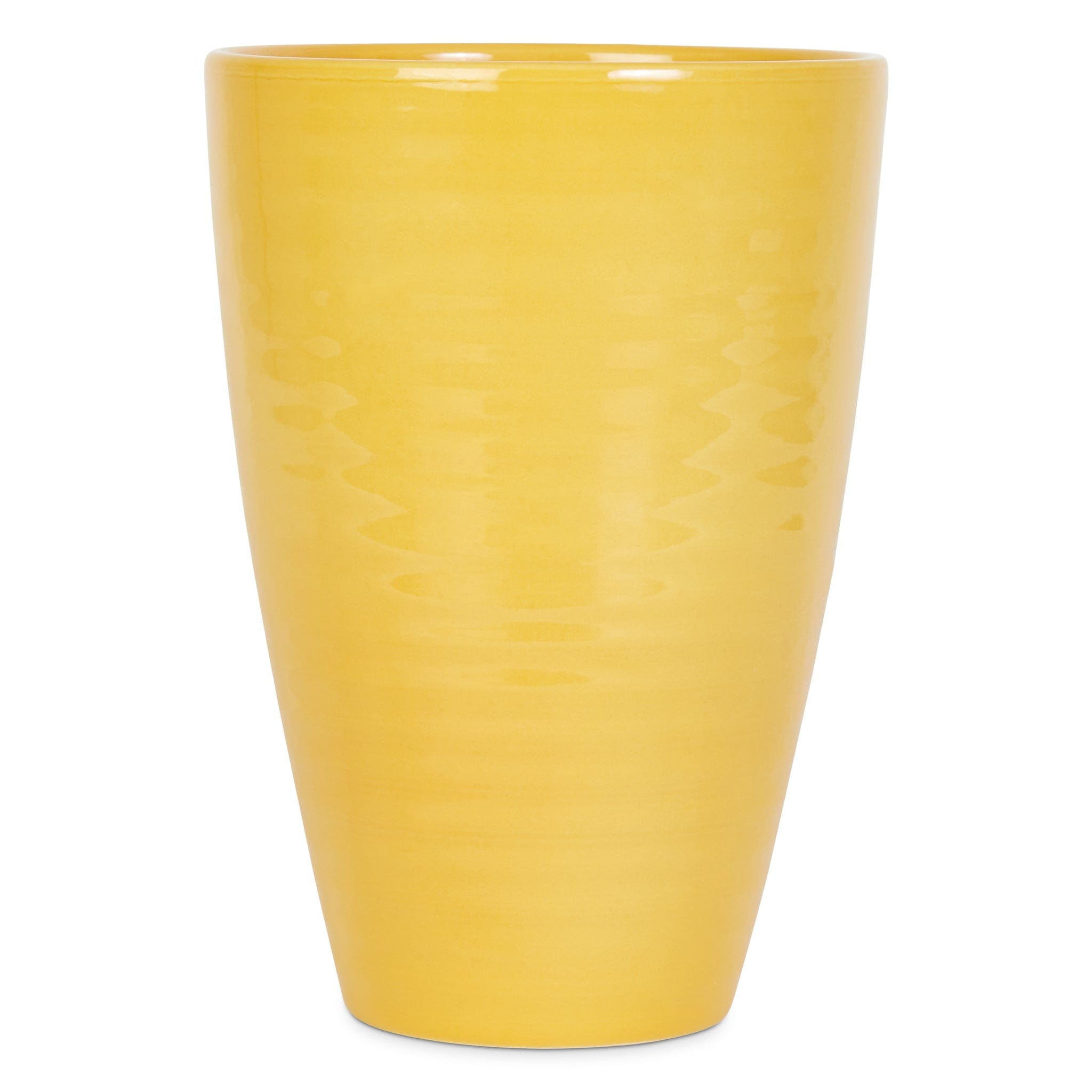 Ocher Yellow Verona Vase - 20cm 8711355473747 only5pounds-com