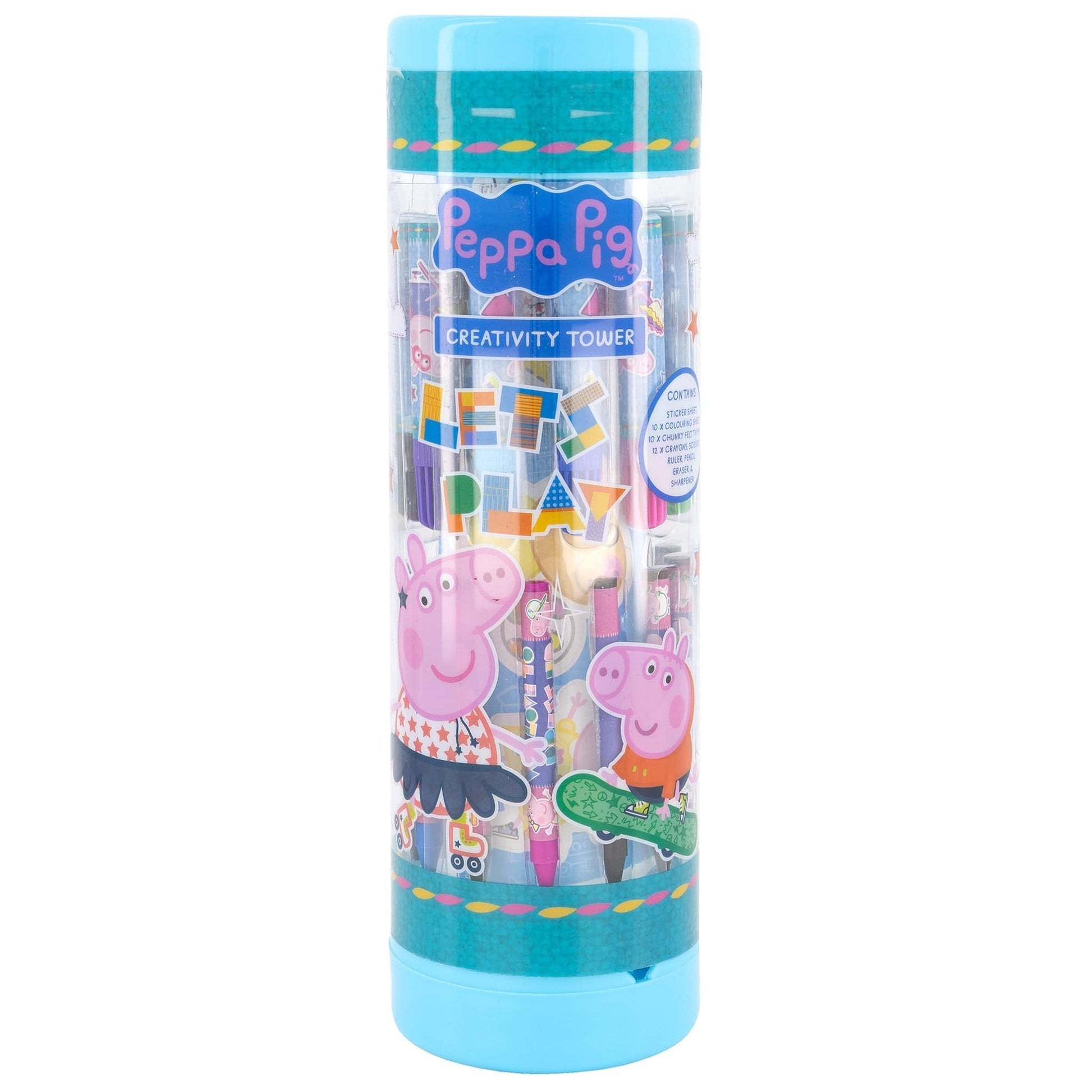 Peppa Pig Creativity Tower Stationery Set 5012128543302 only5pounds-com