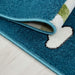 Blue and Green Sailor Print Rug | Kids Bedroom Rug | bargainia.com-Bargainia.com