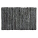 Recycled Leather Carpet - Sand or Grey - 60 x 90cm-Bargainia.com