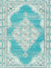 Blue Contemporary Faded Oriental Kashan Rug - Texas - Bargainia.com