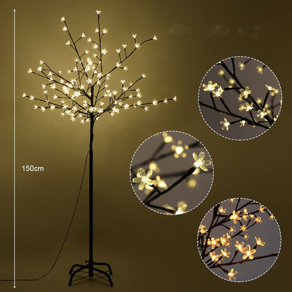 LED Bonsai Cherry Blossom Tree | Warm White | bargainia.com-Bargainia.com