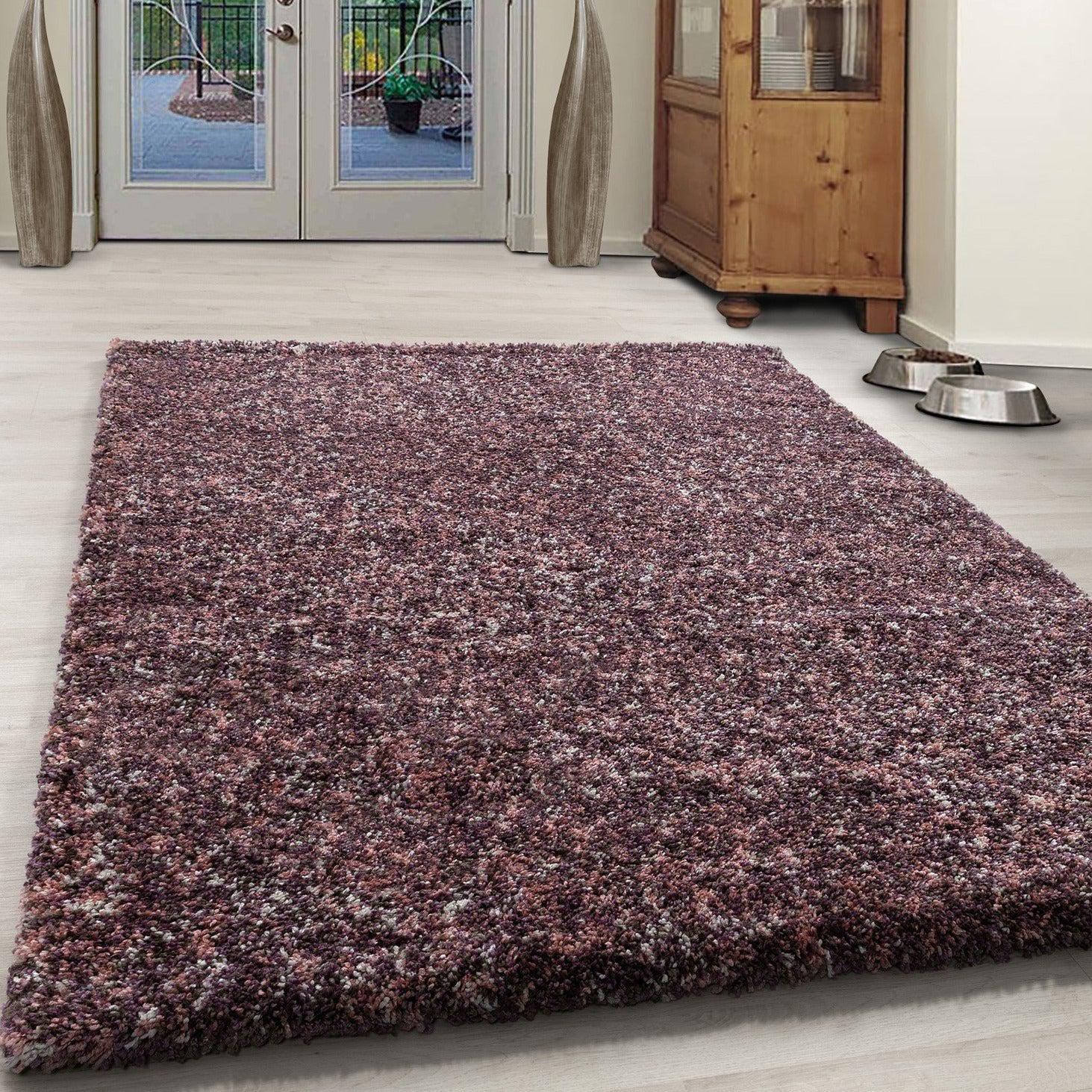 Pink/Purple Mixed Shaggy Rug | Enjoy | bargainia.com-Bargainia.com