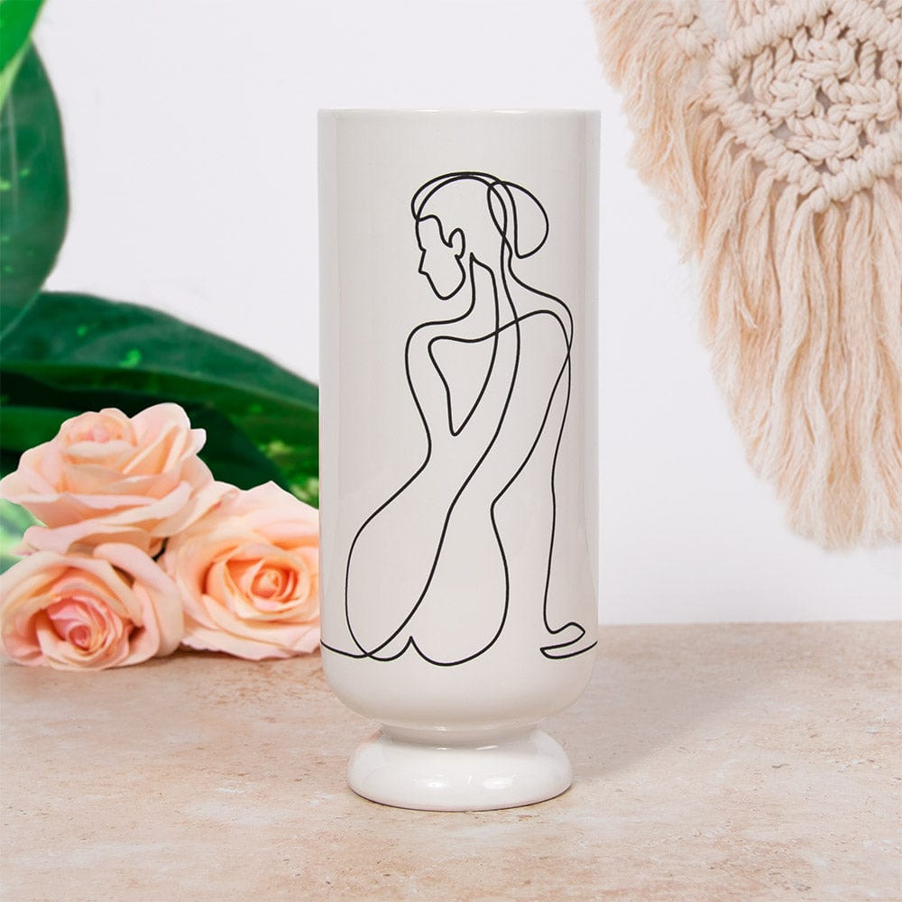 Silhouette Vase 30Cm 22cm 5010792484204 bargainia-com