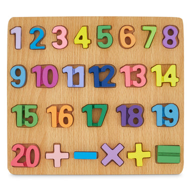 Square Letters & Numbers Puzzle - Assorted Bargainia