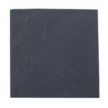 Square Natural Slate Serving Plate - 18cm 5037241264118 Bargainia.com