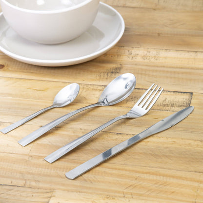 Stainless Steel 1 Person Cutlery Set - 4 Pieces-5024996855258-Bargainia.com