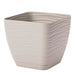 Taupe Sahara Plant Pot & Saucer - 19cm 8414926431442 only5pounds-com