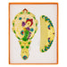 Traditional Oriental Decorated Comb & Mirror Set-5056150244486-Bargainia.com