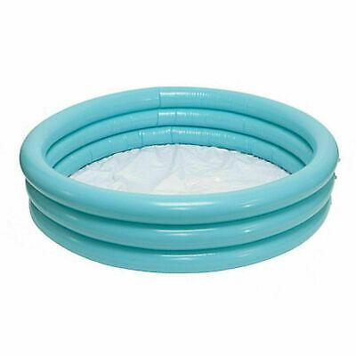 Wild 'N' Wet 3 Ring Pool Paddling Pool - Blue or Pink-5.02E+12-Bargainia.com