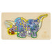 Wooden Dinosaur Maths Jigsaw Puzzle 5060269266536 Bargainia