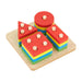 Wooden Geometrical Shapes Toy 5060269266567 Bargainia