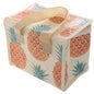 Woven Handle Lunch Bag - Pineapple-5.05507E+12-Bargainia.com