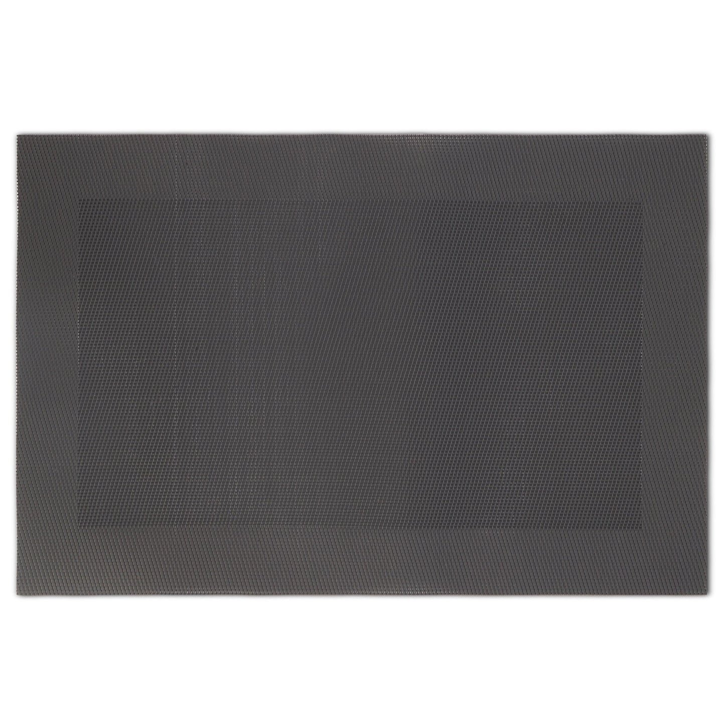 Woven Dinner Place Mat - Black-5024418428213-Bargainia.com