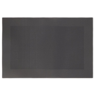 Woven Dinner Place Mat - Black-5024418428213-Bargainia.com