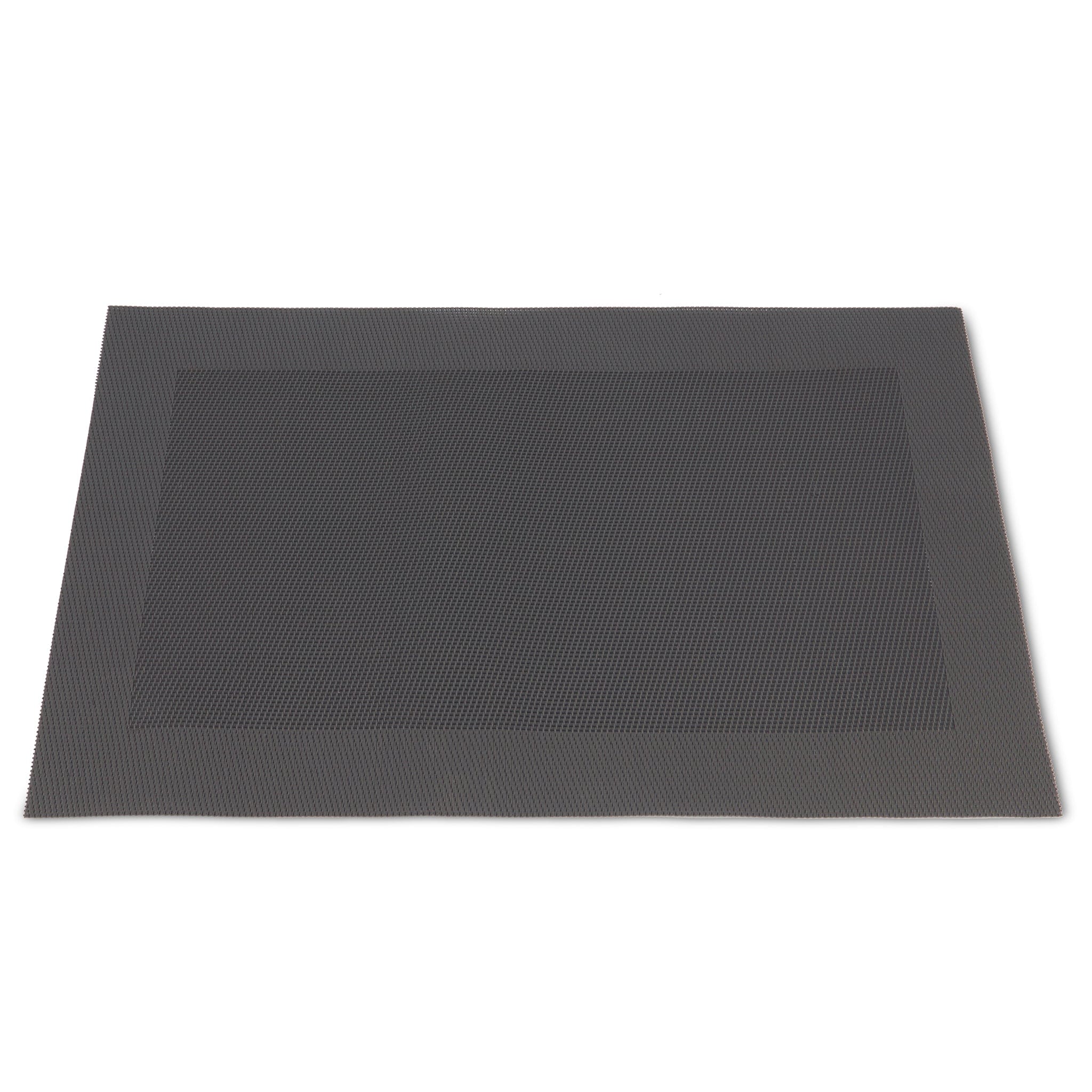 Woven Dinner Place Mat - Black-5024418428213-Bargainia.com