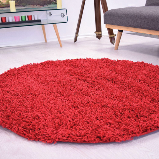 Circle Shaggy Rug | Rug Masters | Range Of Sizes Available 