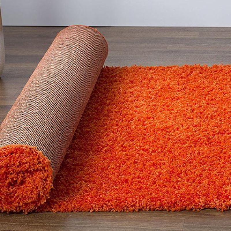 Orange Shaggy Rug | Rug Masters | Free UK Delivery