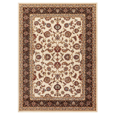 Ivory Traditional Floral Rug - Virginia - Rug Masters