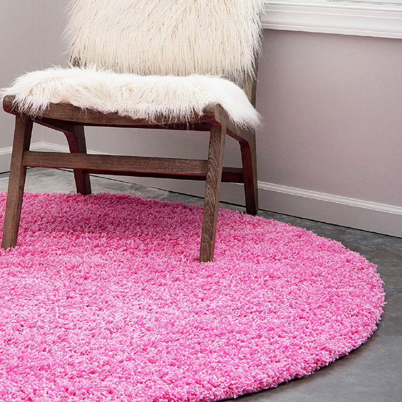 Circle Shaggy Rug | Rug Masters | Free UK Delivery