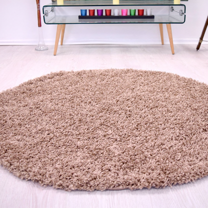 Circle Shaggy Rug | Rug Masters | Free UK Delivery