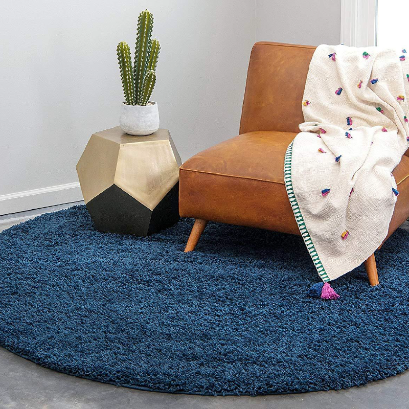 Circle Shaggy Rug | Rug Masters | Free UK Delivery