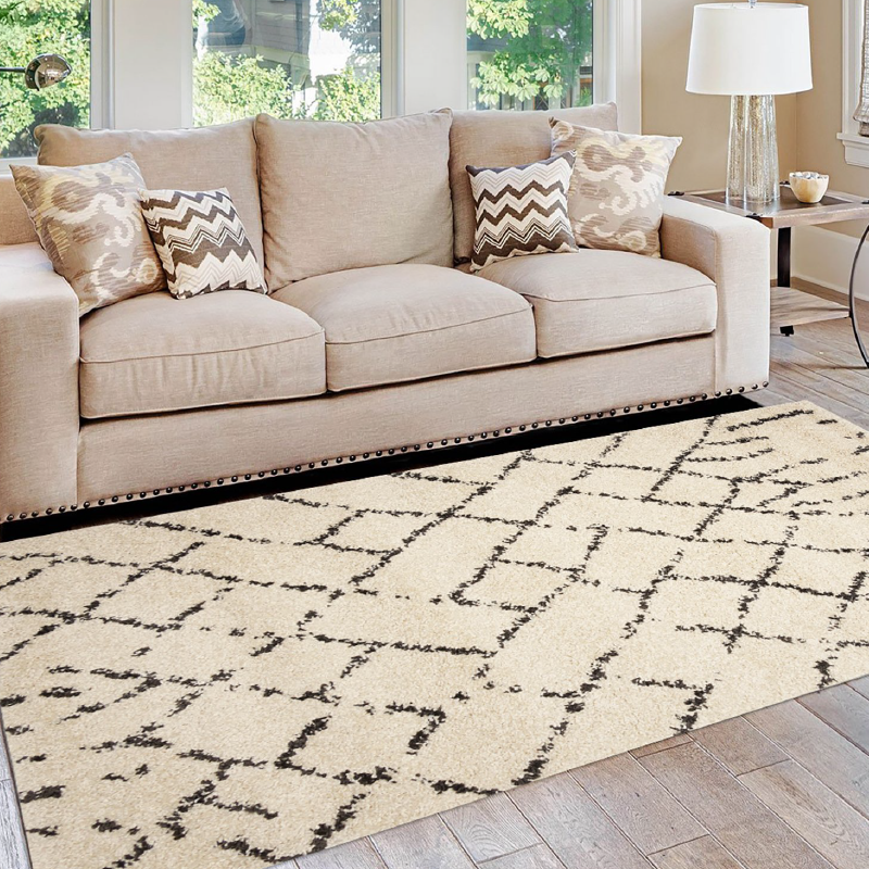 Cream Boho Rug | Rug Masters | Free UK Delivery