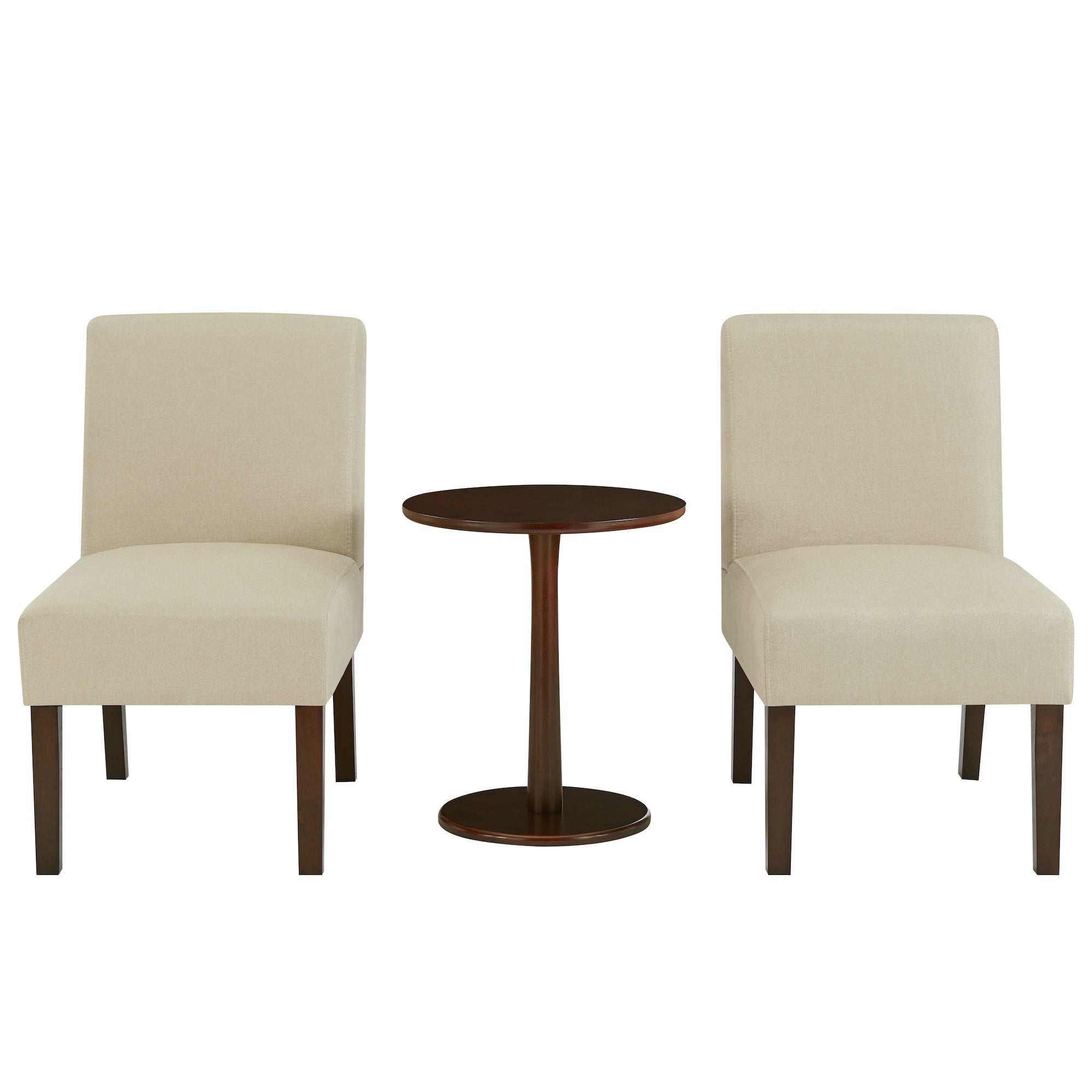 Plus Chairs & Side Table Set - Cream Bravich LTD.