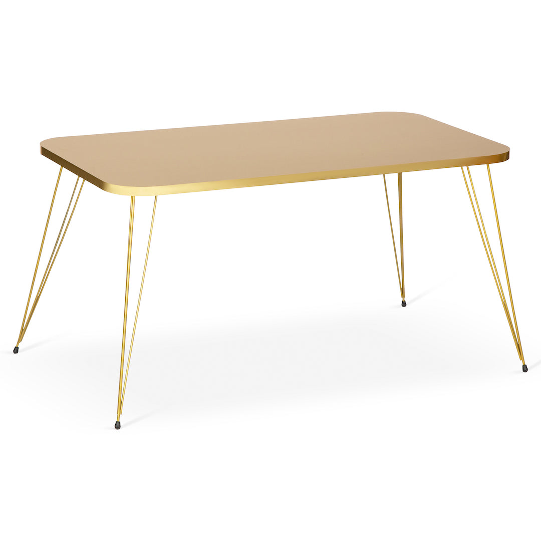 Tigris Rectangle Coffee Table - Gold