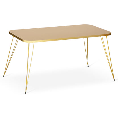 Tigris Rectangle Coffee Table - Gold