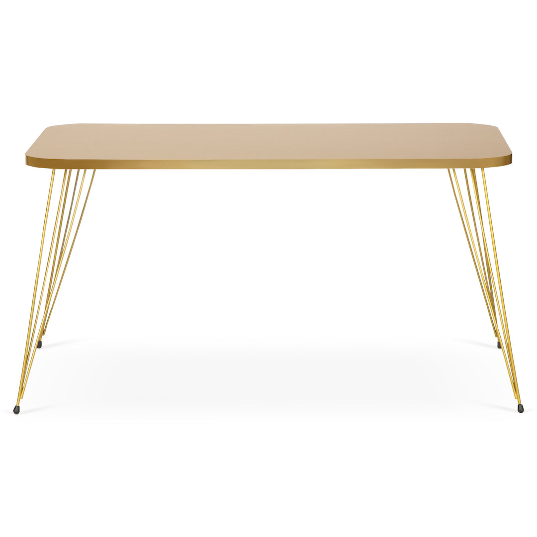 Tigris Rectangle Coffee Table - Gold