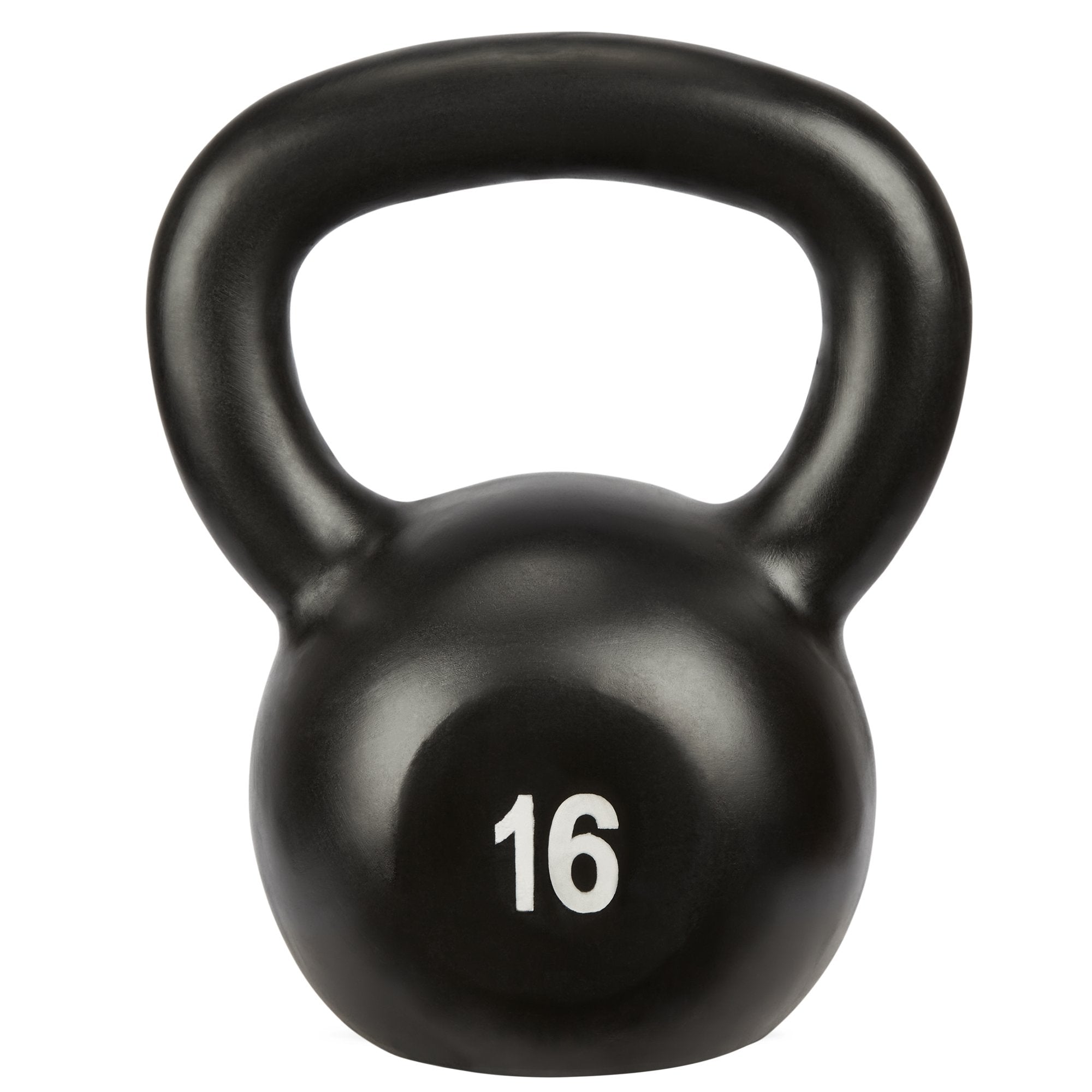 Black Cast Iron Kettlebell - 16kg Bravich LTD.