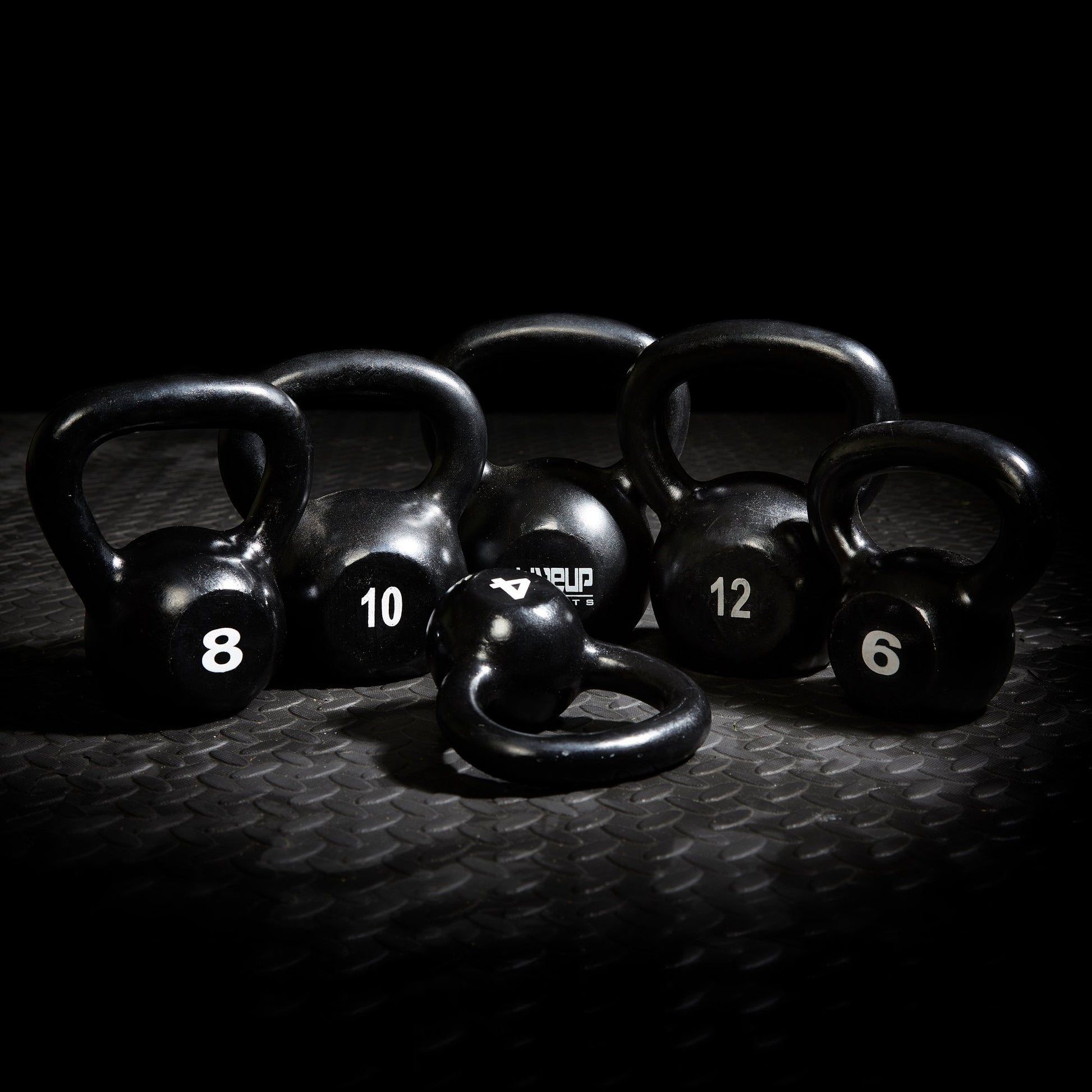 Black Cast Iron Kettlebell - 4kg Bravich LTD.