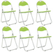 Folding Padded Office Chair - Green Bravich LTD.