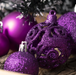 Pack of 100 Shatterproof Christmas Baubles - Purple Bravich LTD.