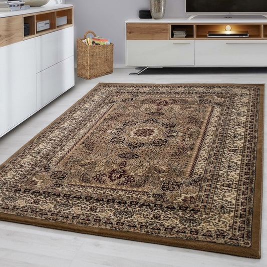 Beige Traditional Bukhara Rug - Marrakesh - Rug Masters