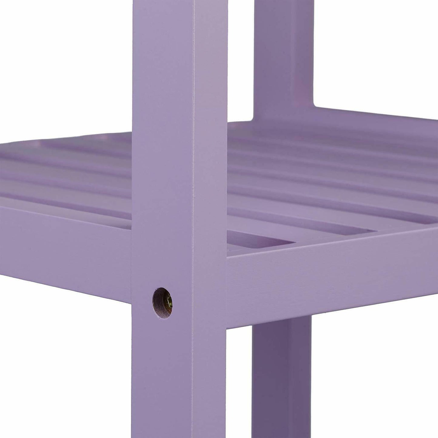 5 Tier Bamboo Storage Rack - Purple Bravich LTD.